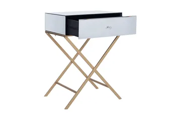 Vivy sidebord 50 cm - Sølv - Møbler - Borde - Aflastningsbord - Bakkebord & små borde