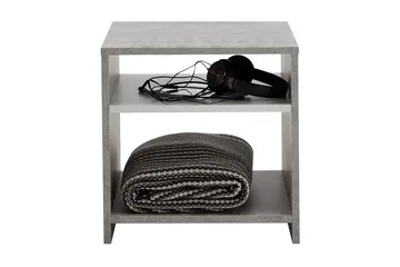 Weihert Sidebord 39 cm - Hvid/Grå - Møbler - Borde - Aflastningsbord - Bakkebord & små borde
