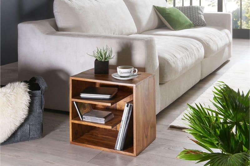 Wetzel Sidebord 43 cm, Træ / natur