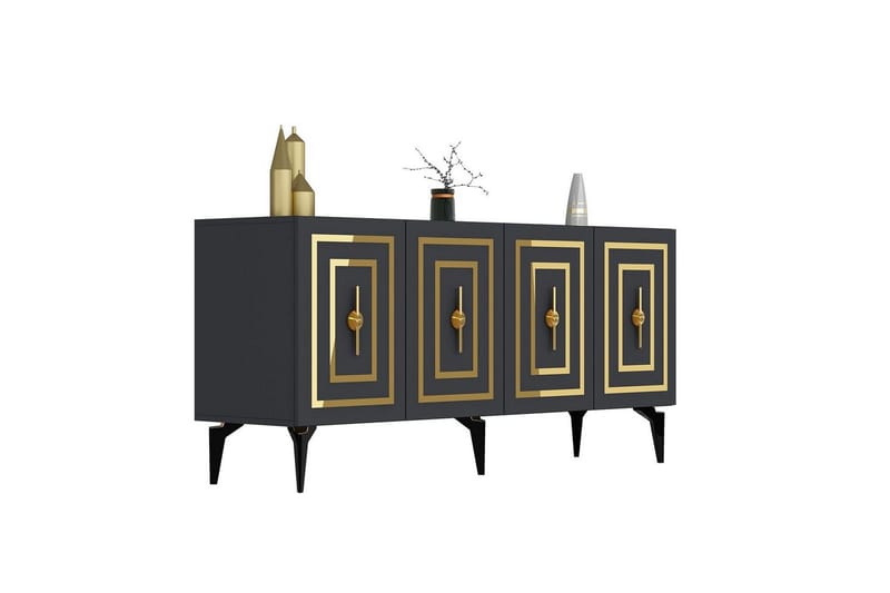 Barriet konsolbord 150 cm - Antracit - Møbler - Borde - Aflastningsbord - Entrébord