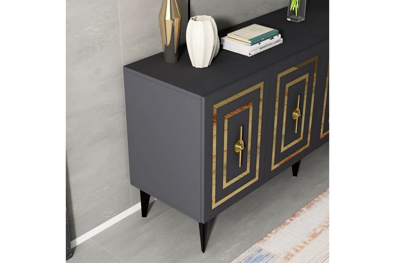 Barriet konsolbord 150 cm - Antracit - Møbler - Borde - Aflastningsbord - Entrébord