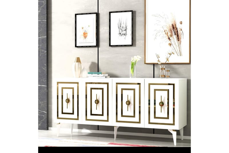 Barriet konsolbord 150 cm - Hvid - Møbler - Borde - Aflastningsbord - Entrébord