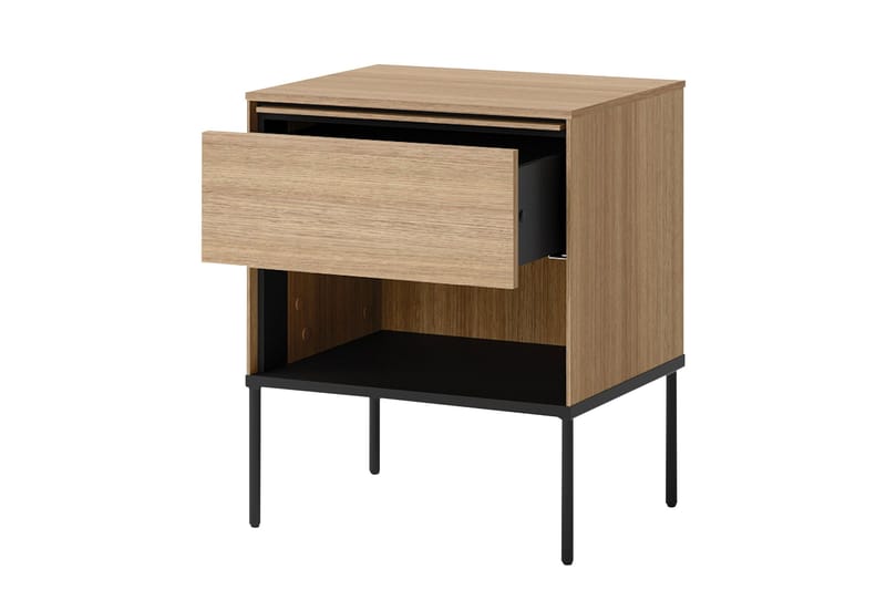 Basici Natbord 51 cm - Brun - Møbler - Borde - Aflastningsbord - Sengebord