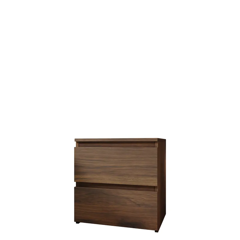 Basildon sengebord 40 cm, brun