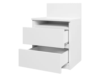 Basildon sengebord 40 cm - brun - Møbler - Borde - Aflastningsbord - Sengebord