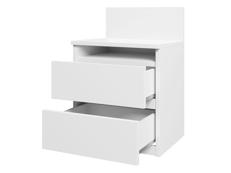 Basildon sengebord 40 cm - brun - Møbler - Borde - Aflastningsbord - Sengebord