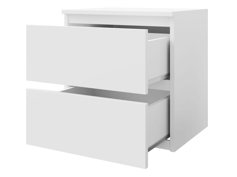 Basildon sengebord 40 cm - brun - Møbler - Borde - Aflastningsbord - Sengebord