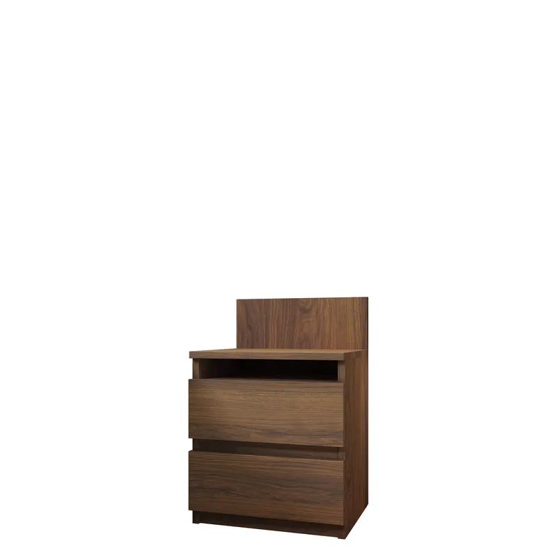 Basildon sengebord 40 cm, brun