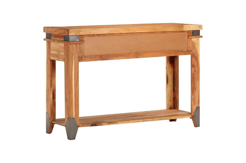 beBasic konsolbord 110x34x74 cm massivt akacietræ - Brun - Møbler - Borde - Aflastningsbord - Sengebord