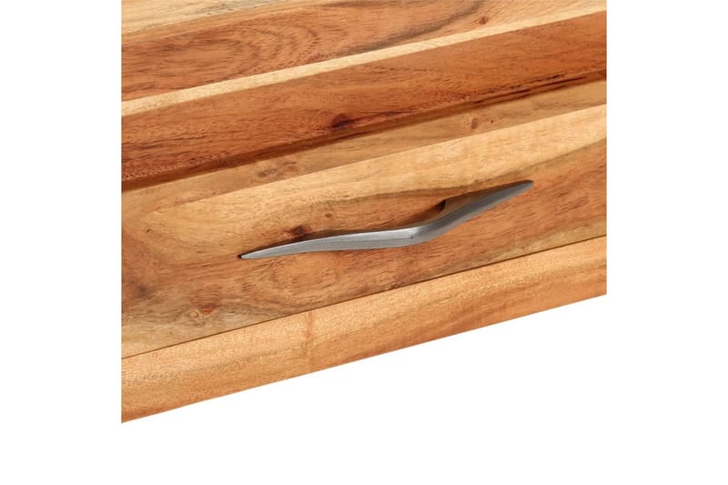 beBasic konsolbord 110x34x74 cm massivt akacietræ - Brun - Møbler - Borde - Aflastningsbord - Sengebord