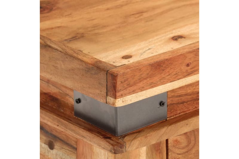 beBasic konsolbord 110x34x74 cm massivt akacietræ - Brun - Møbler - Borde - Aflastningsbord - Sengebord