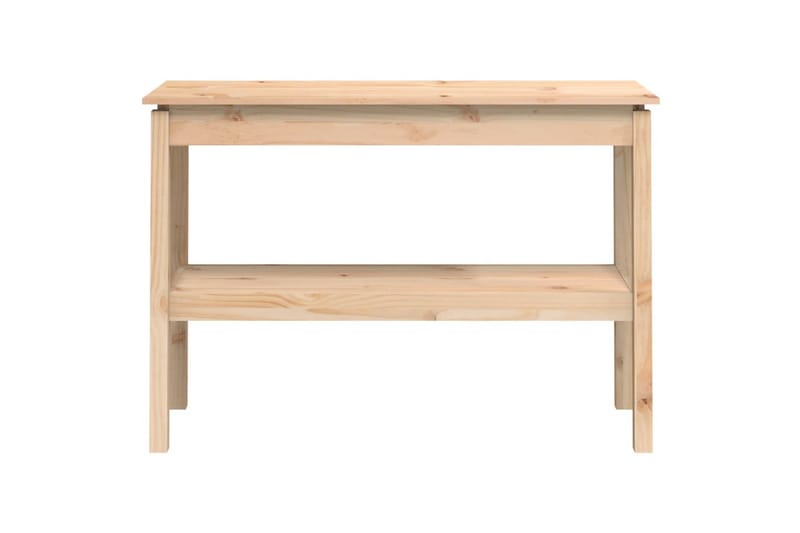 beBasic konsolbord 110x40x75 cm massivt fyrretræ - Brun - Entrébord - Konsolbord & sidebord