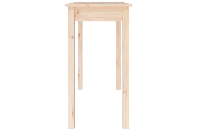 beBasic konsolbord 110x40x75 cm massivt fyrretræ - Brun - Møbler - Borde - Aflastningsbord - Konsolbord & sidebord