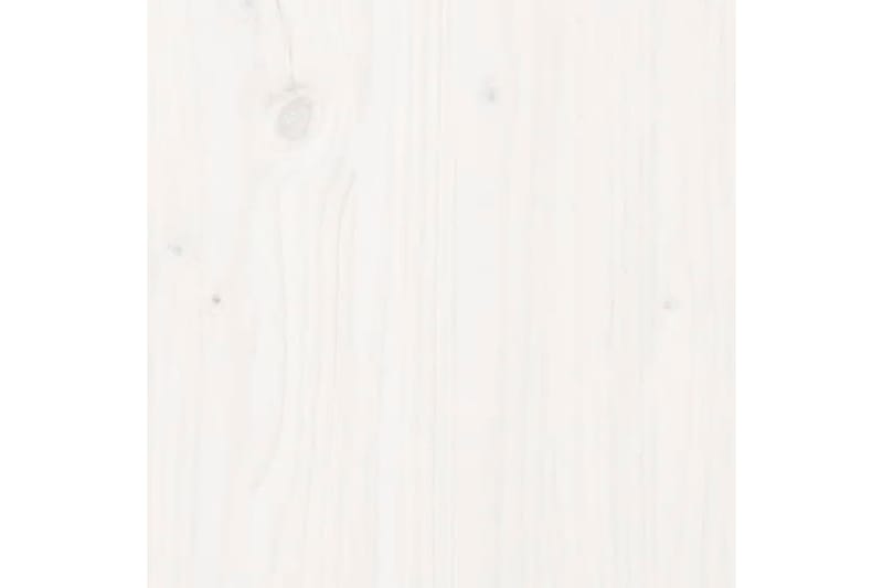 beBasic konsolbord 110x40x75 cm massivt fyrretræ hvid - Hvid - Entrébord - Konsolbord & sidebord