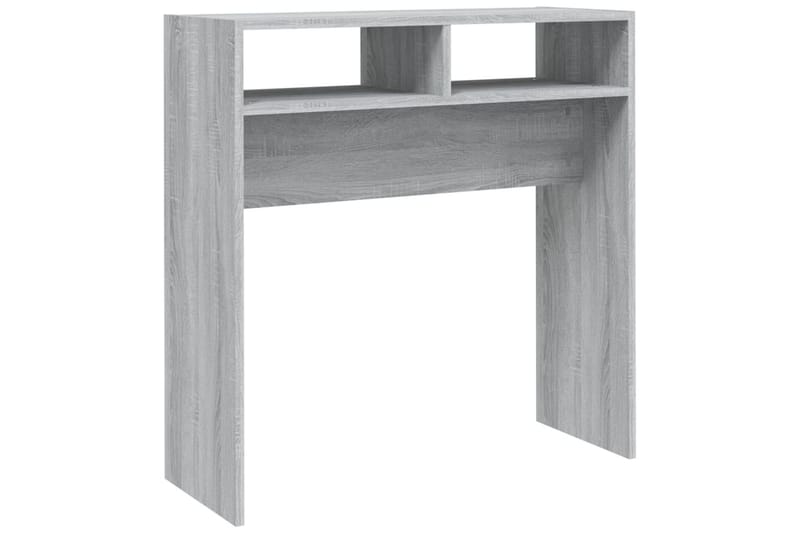 beBasic konsolbord 78x30x80 cm konstrueret træ grå sonoma-eg - GrÃ¥ - Møbler - Borde - Aflastningsbord - Konsolbord & sidebord