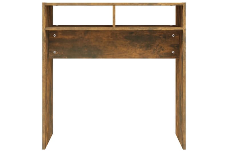beBasic konsolbord 78x30x80 cm konstrueret træ røget egetræsfarve - Brun - Møbler - Borde - Aflastningsbord - Konsolbord & sidebord