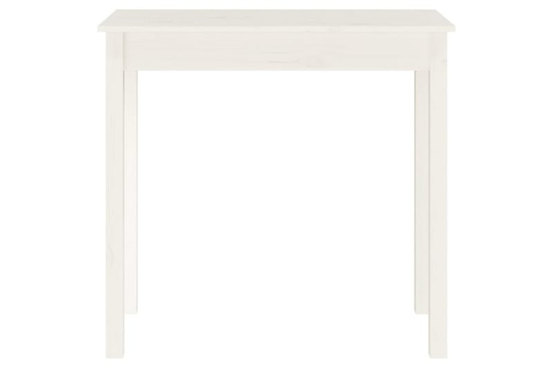 beBasic konsolbord 80x40x75 cm massivt fyrretræ hvid - Hvid - Møbler - Borde - Aflastningsbord - Konsolbord & sidebord