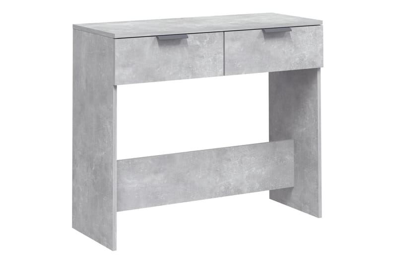 beBasic konsolbord 90x36x75 cm konstrueret træ betongrå - GrÃ¥ - Møbler - Borde - Aflastningsbord - Konsolbord & sidebord