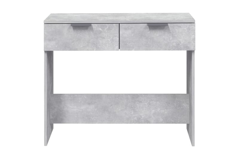 beBasic konsolbord 90x36x75 cm konstrueret træ betongrå - GrÃ¥ - Møbler - Borde - Aflastningsbord - Konsolbord & sidebord