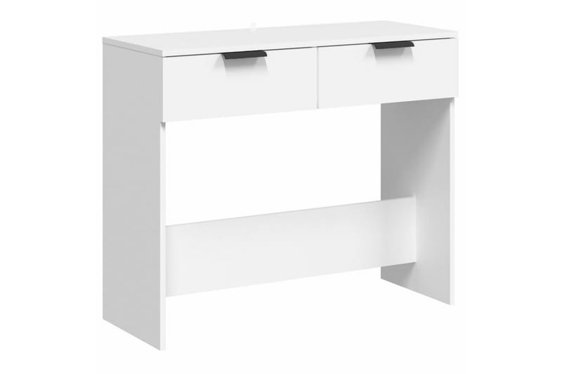 beBasic konsolbord 90x36x75 cm konstrueret træ hvid - Hvid - Møbler - Borde - Aflastningsbord - Konsolbord & sidebord