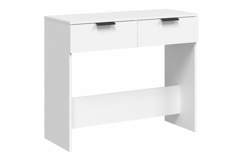 beBasic konsolbord 90x36x75 cm konstrueret tr�æ hvid - Hvid - Entrébord - Konsolbord & sidebord