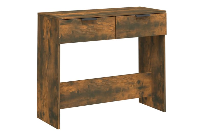 beBasic konsolbord 90x36x75 cm konstrueret træ røget egetræsfarve - Brun - Møbler - Borde - Aflastningsbord - Entrébord