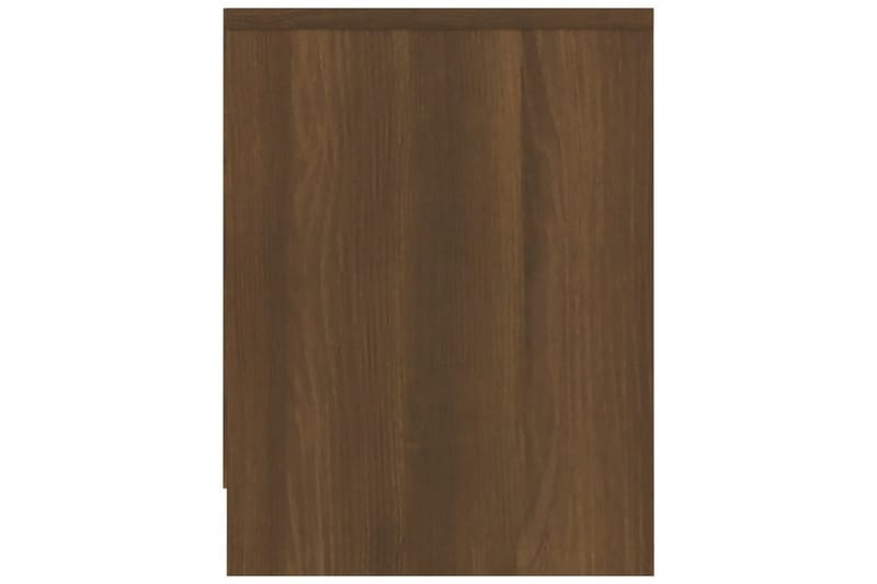 beBasic sengebord 40x30x40 cm konstrueret træ brun egetræsfarve - Brun - Møbler - Borde - Aflastningsbord - Sengebord