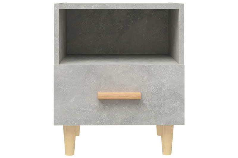 beBasic sengebord 40x35x47 cm 2 stk. betongrå - GrÃ¥ - Møbler - Borde - Aflastningsbord - Sengebord