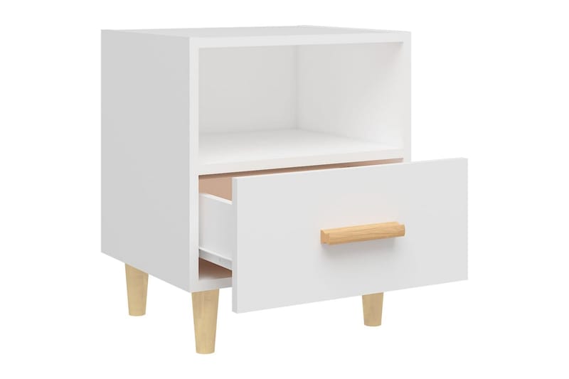 beBasic sengebord 40x35x47 cm 2 stk. hvid - Hvid - Møbler - Borde - Aflastningsbord - Sengebord