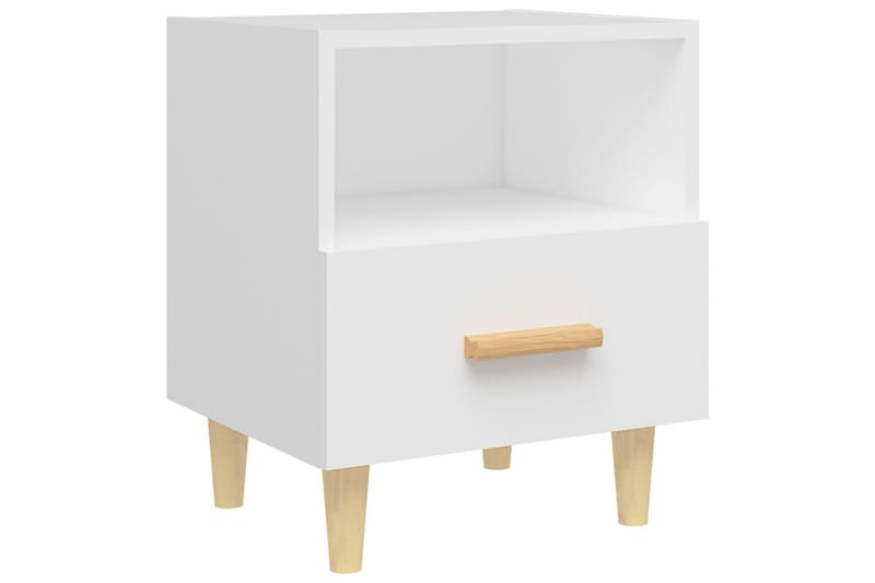 beBasic sengebord 40x35x47 cm 2 stk. hvid - Hvid - Møbler - Borde - Aflastningsbord - Sengebord