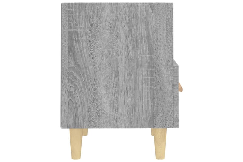 beBasic sengebord 40x35x47 cm grå sonoma-eg - GrÃ¥ - Møbler - Borde - Aflastningsbord - Sengebord