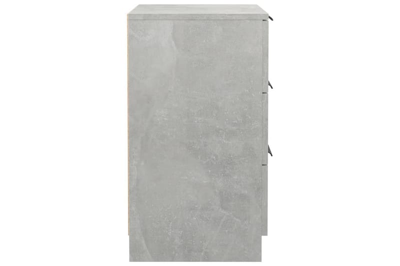 beBasic sengebord 40x36x65 cm 2 stk. betongrå - GrÃ¥ - Møbler - Borde - Aflastningsbord - Sengebord