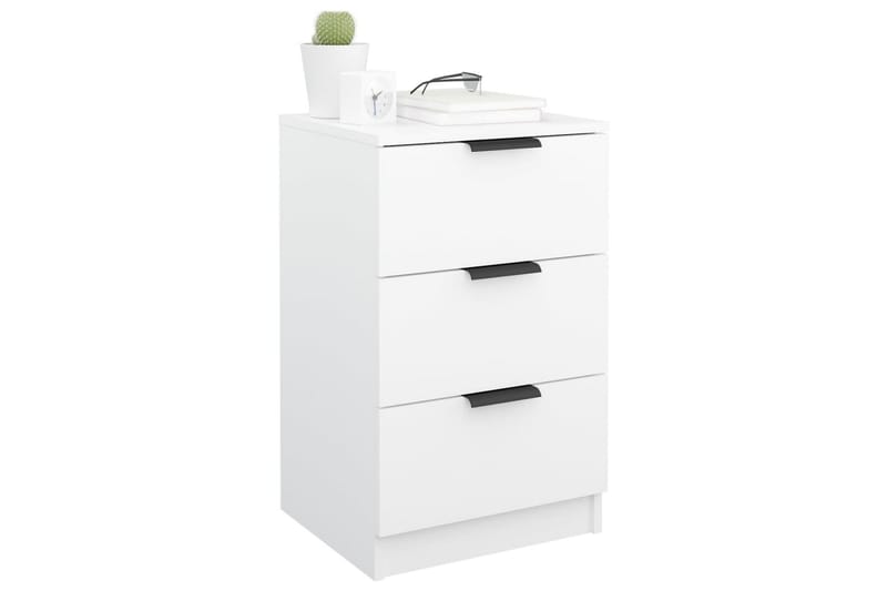 beBasic sengebord 40x36x65 cm hvid - Hvid - Møbler - Borde - Aflastningsbord - Sengebord