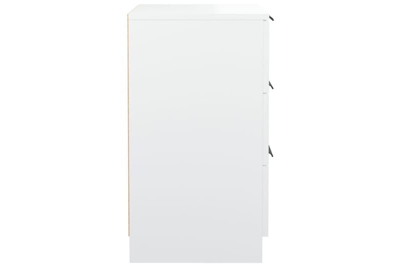 beBasic sengebord 40x36x65 cm hvid - Hvid - Sengebord