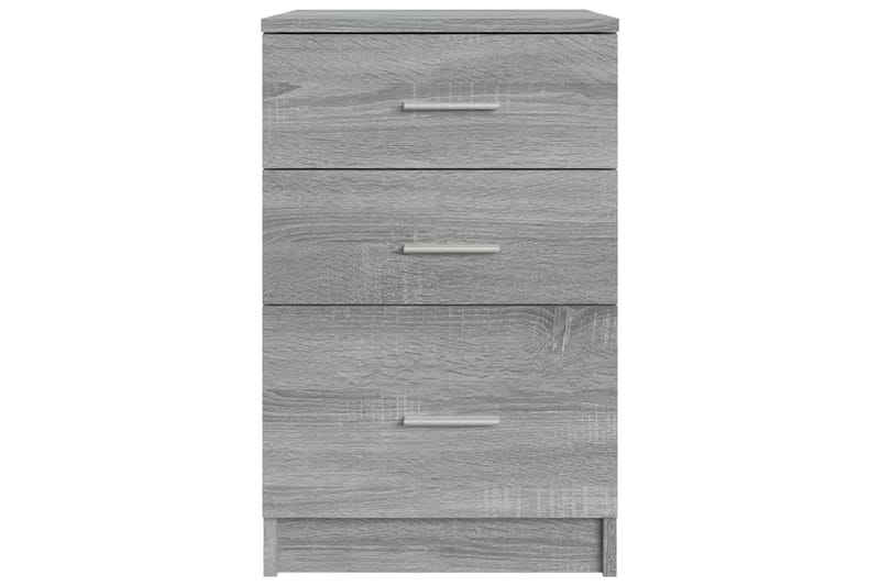 beBasic sengebord 40x40x63 cm konstrueret træ grå sonoma-eg - GrÃ¥ - Møbler - Borde - Aflastningsbord - Sengebord