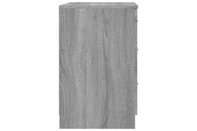 beBasic sengebord 40x40x63 cm konstrueret træ grå sonoma-eg - GrÃ¥ - Møbler - Borde - Aflastningsbord - Sengebord