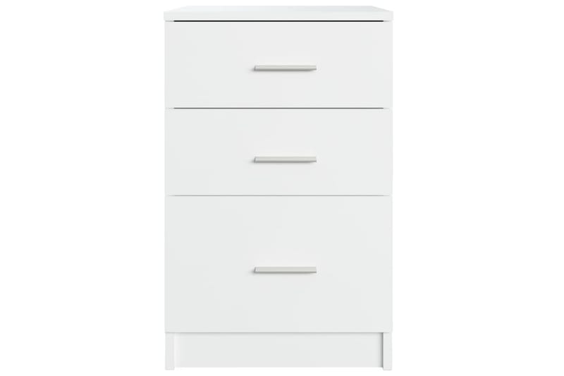 beBasic sengebord 40x40x63 cm konstrueret træ hvid - Hvid - Møbler - Borde - Aflastningsbord - Sengebord