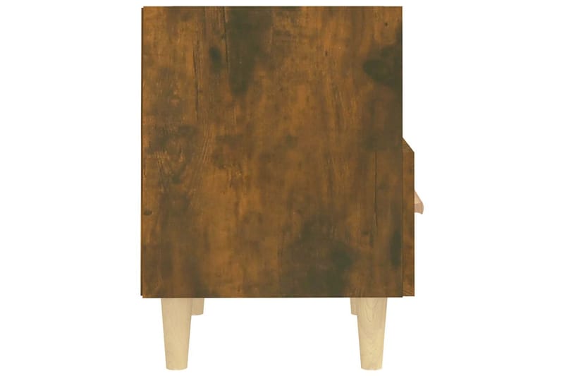 beBasic sengeborde 2 stk. 40x35x47 cm røget egetræsfarve - Brun - Sengebord