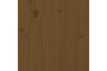beBasic sengeborde 2 stk. 40x35x61,5 cm massivt fyrretræ gyldenbrun - Brun - Møbler - Borde - Aflastningsbord - Sengebord