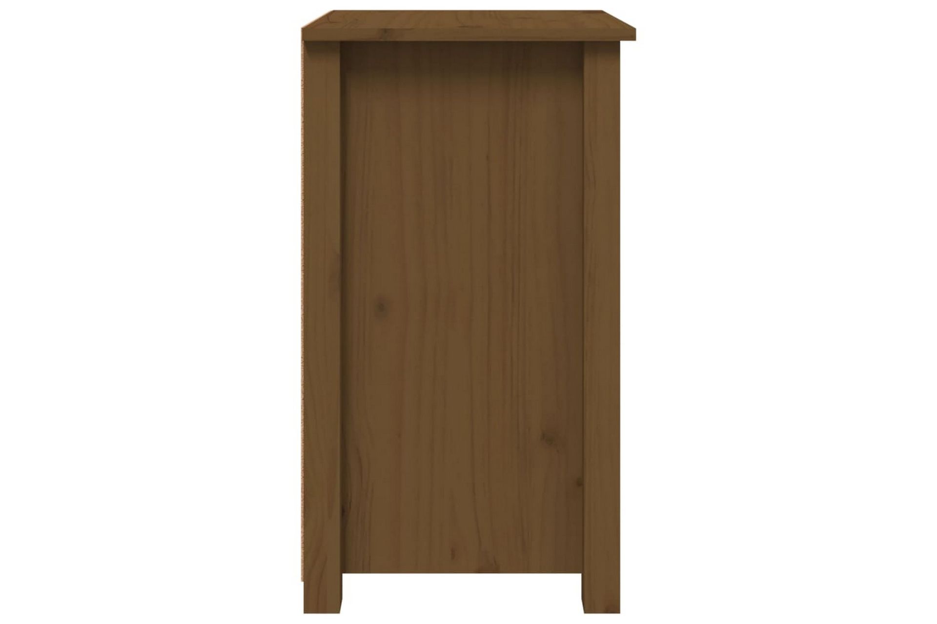 beBasic sengeborde 2 stk. 40x35x61,5 cm massivt fyrretræ gyldenbrun - Brun - Møbler - Borde - Aflastningsbord - Sengebord