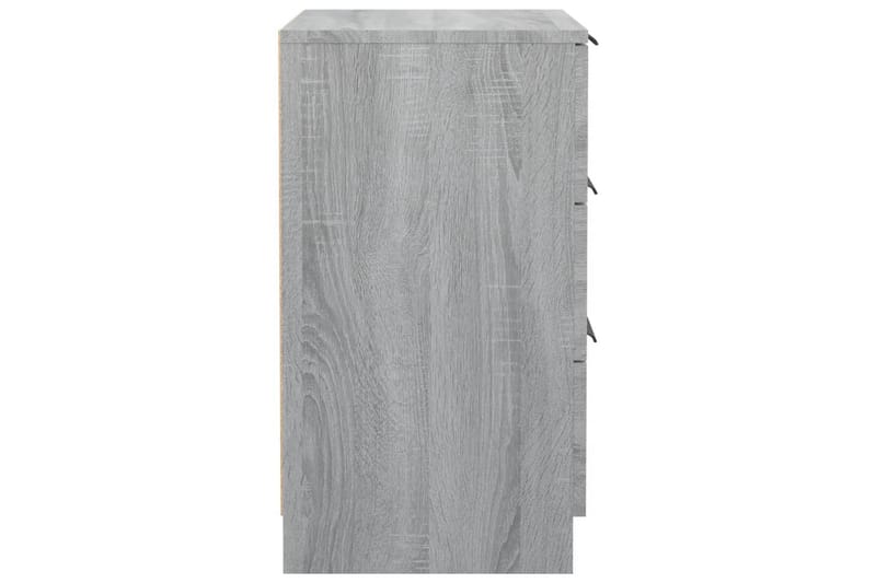 beBasic sengeborde 2 stk. 40x36x65 cm grå sonoma-eg - GrÃ¥ - Møbler - Borde - Aflastningsbord - Sengebord