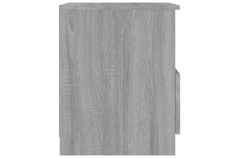 beBasic sengeborde 2 stk. 40x40x50 cm konstrueret træ grå sonoma-eg - GrÃ¥ - Møbler - Borde - Aflastningsbord - Sengebord