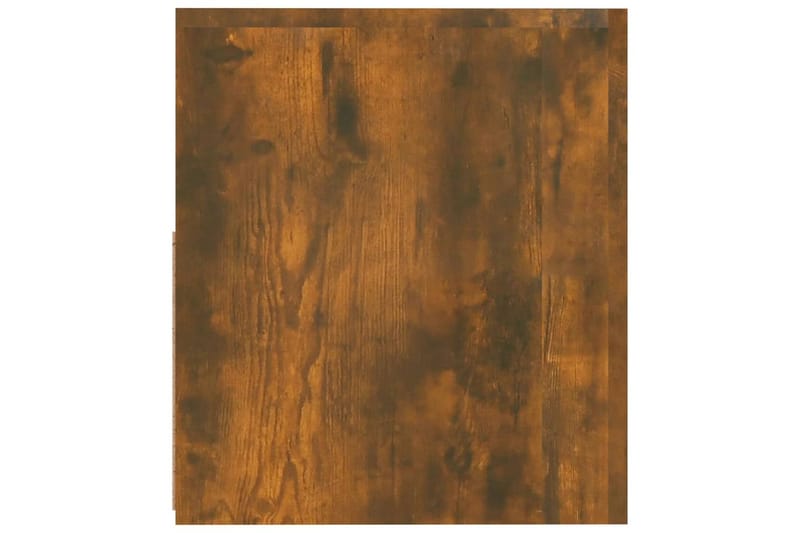 beBasic sengeborde 2 stk. 60x35x40 cm med LED-lys røget egetræsfarve - Brun - Møbler - Borde - Aflastningsbord - Sengebord