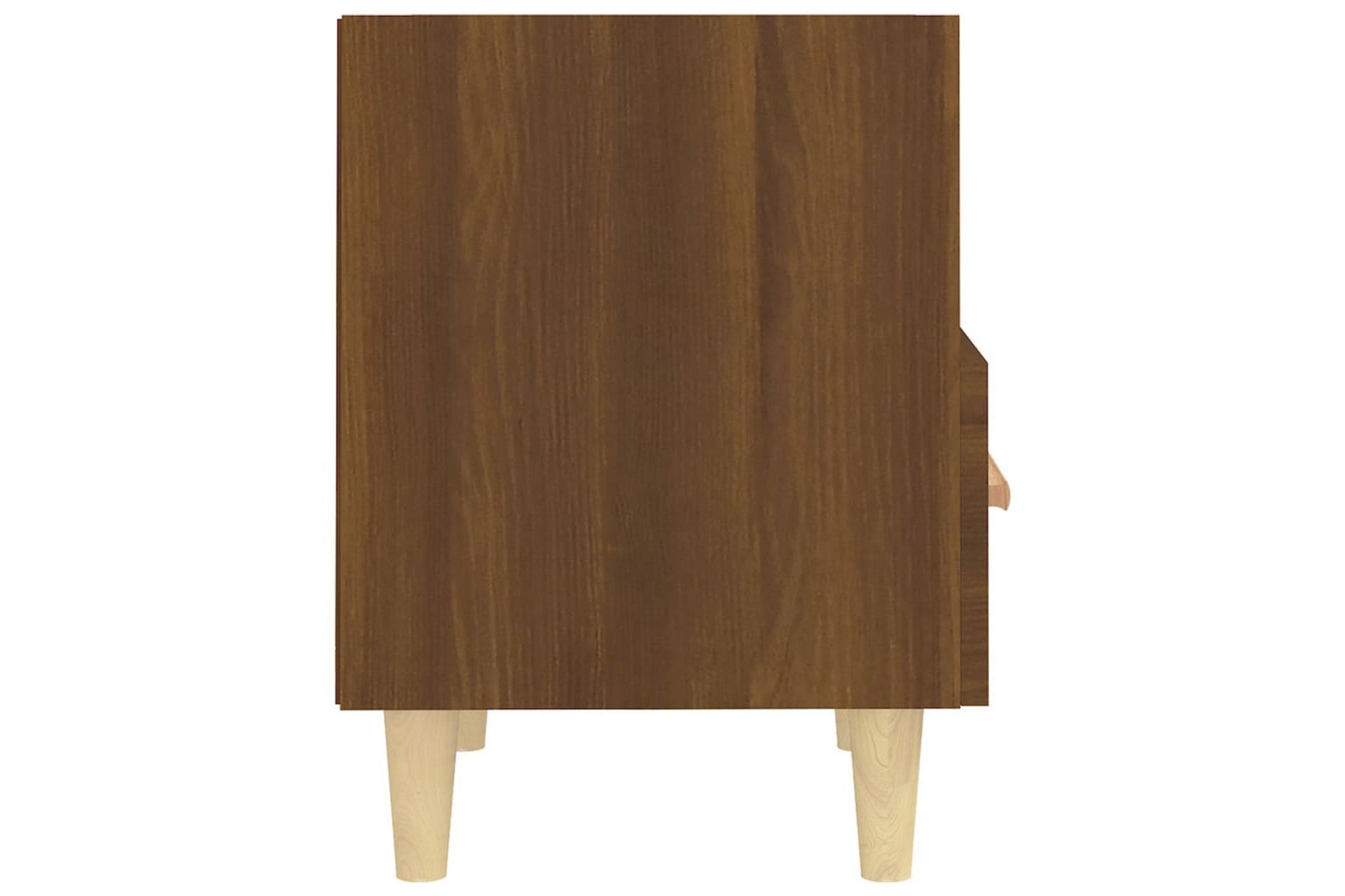 beBasic sengeborde 40x35x47 cm 2 stk. brun egetræsfarve - Brun - Møbler - Borde - Aflastningsbord - Sengebord