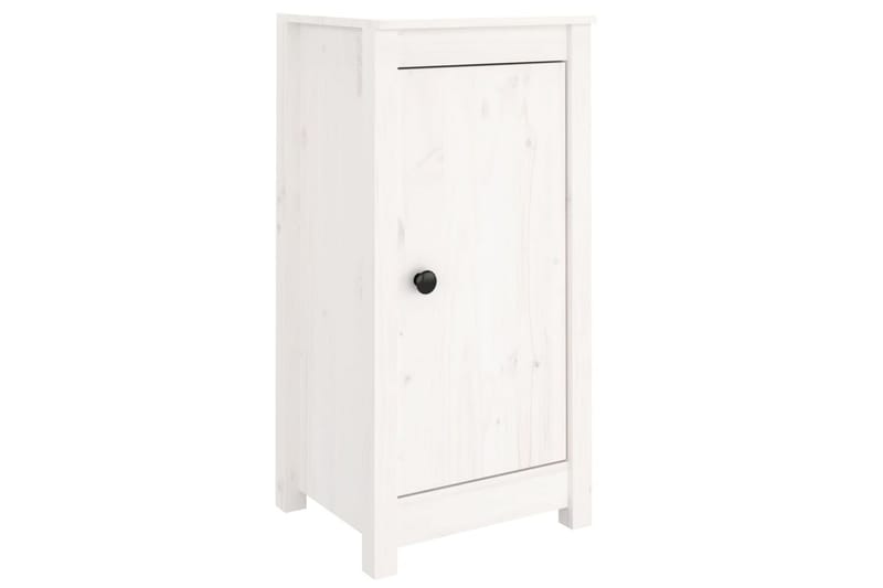 beBasic skænke 2 stk. 40x35x80 cm massivt fyrretræ hvid - Hvid - Møbler - Borde - Aflastningsbord - Lampebord