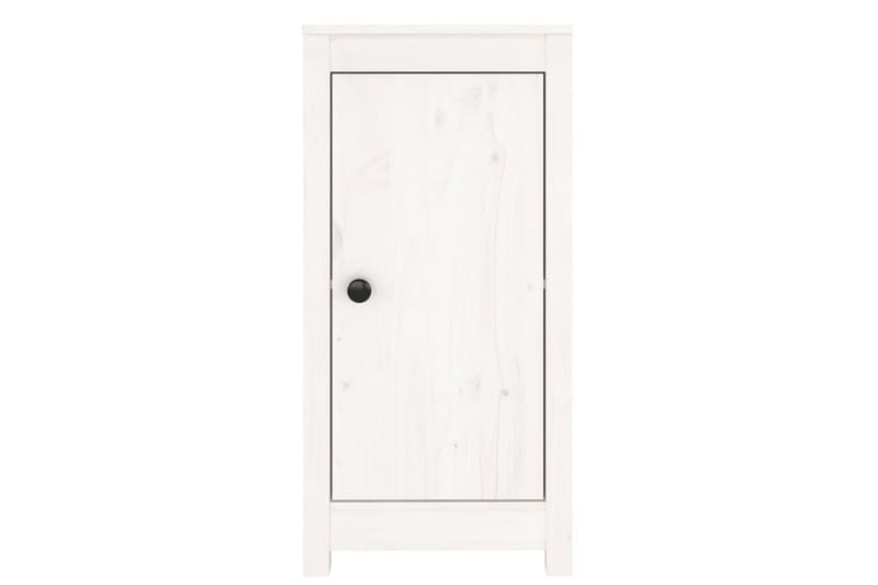 beBasic skænke 2 stk. 40x35x80 cm massivt fyrretræ hvid - Hvid - Møbler - Borde - Aflastningsbord - Lampebord
