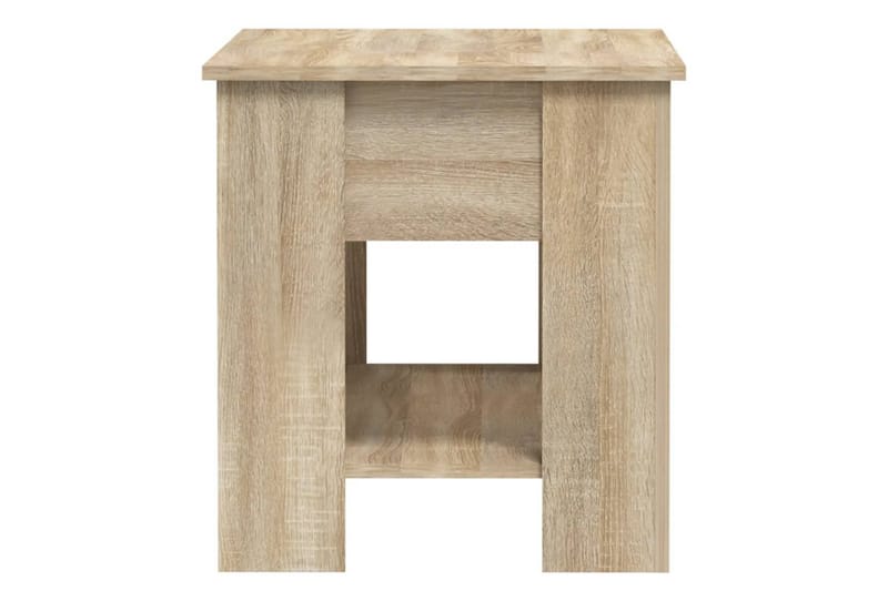 beBasic sofabord 101x49x52 cm konstrueret træ sonoma-eg - Brun - Lampebord - Bakkebord & små borde