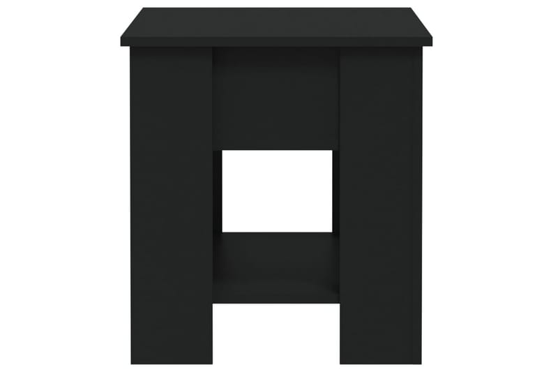 beBasic sofabord 101x49x52 cm konstrueret træ sort - Sort - Møbler - Borde - Aflastningsbord - Lampebord