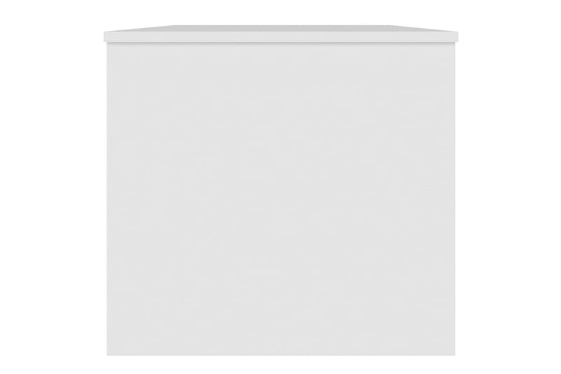 beBasic sofabord 102x50,5x46,5 cm konstrueret træ hvid - Hvid - Møbler - Borde - Aflastningsbord - Lampebord