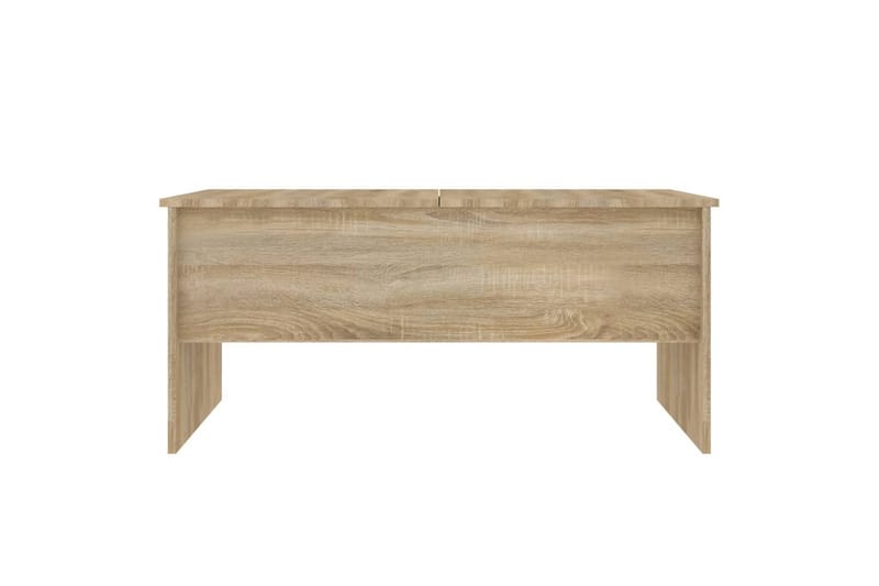 beBasic sofabord 102x50,5x46,5 cm konstrueret træ sonoma-eg - Brun - Lampebord - Bakkebord & små borde